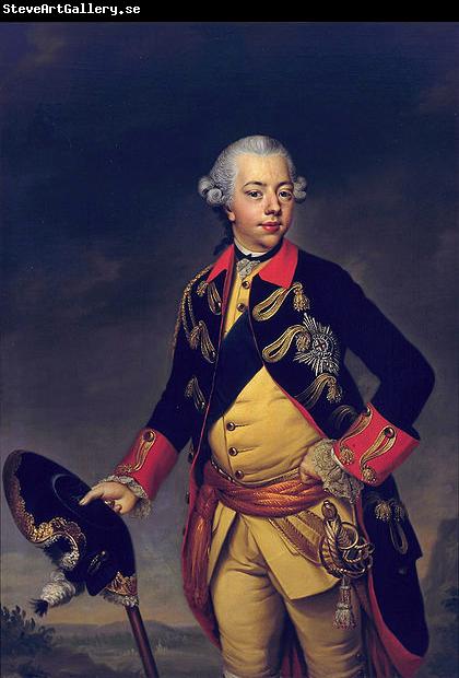 Johann Georg Ziesenis Portrait of Stadholder Willem V
